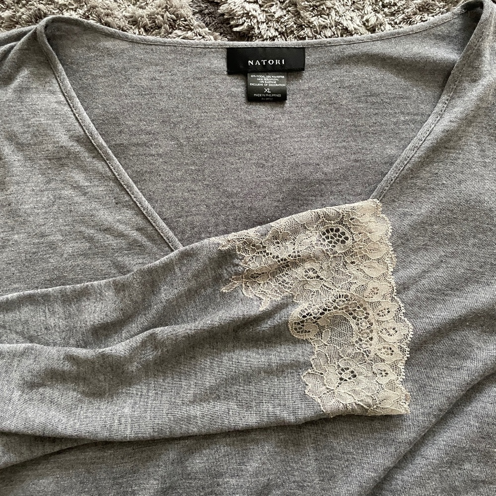 Natori Luxe Shangri-La TENCEL™ Long Sleeve PJ - Picture 5 of 6
